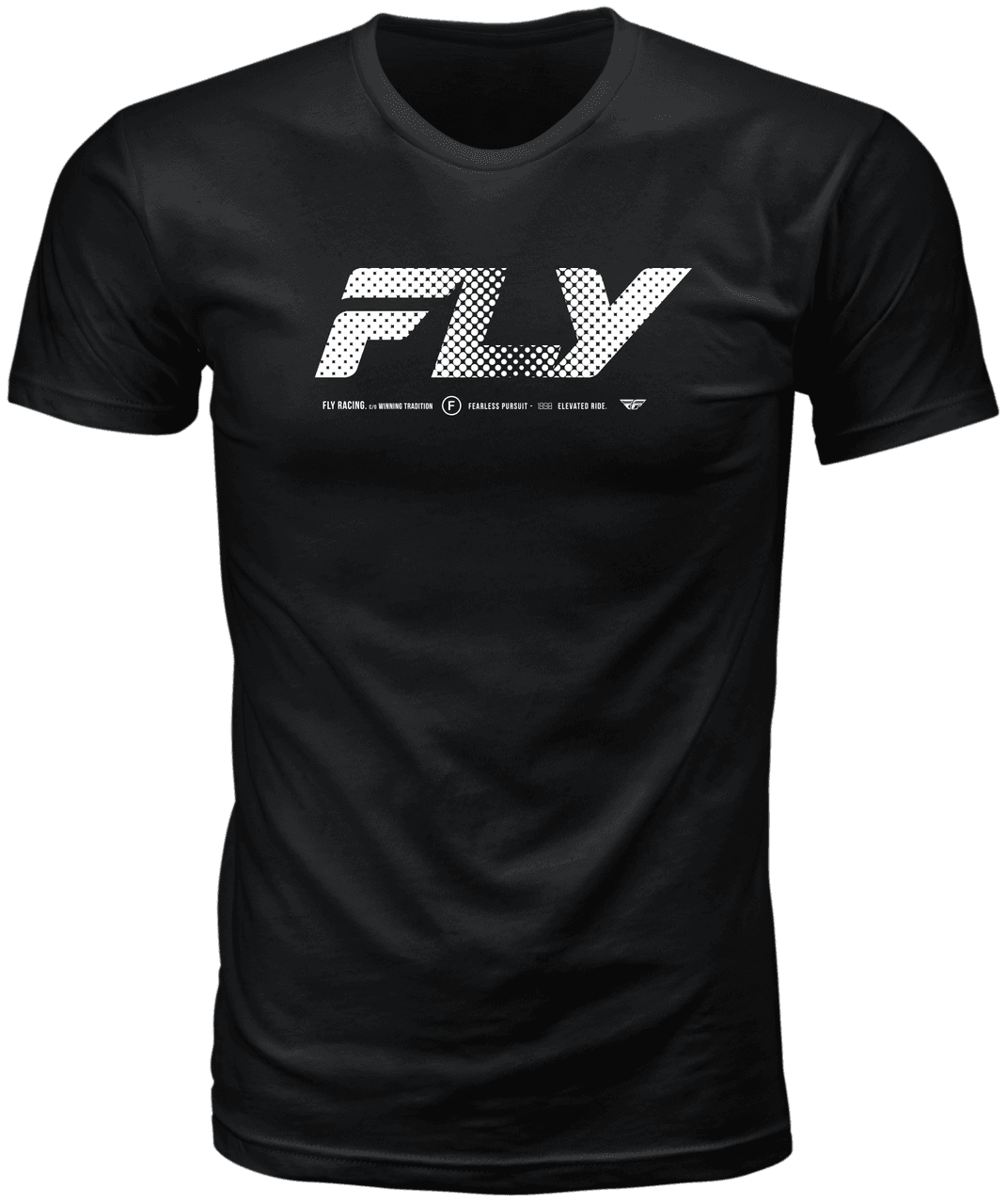 Fly Racing Fly Worldwide Tee Black 2X