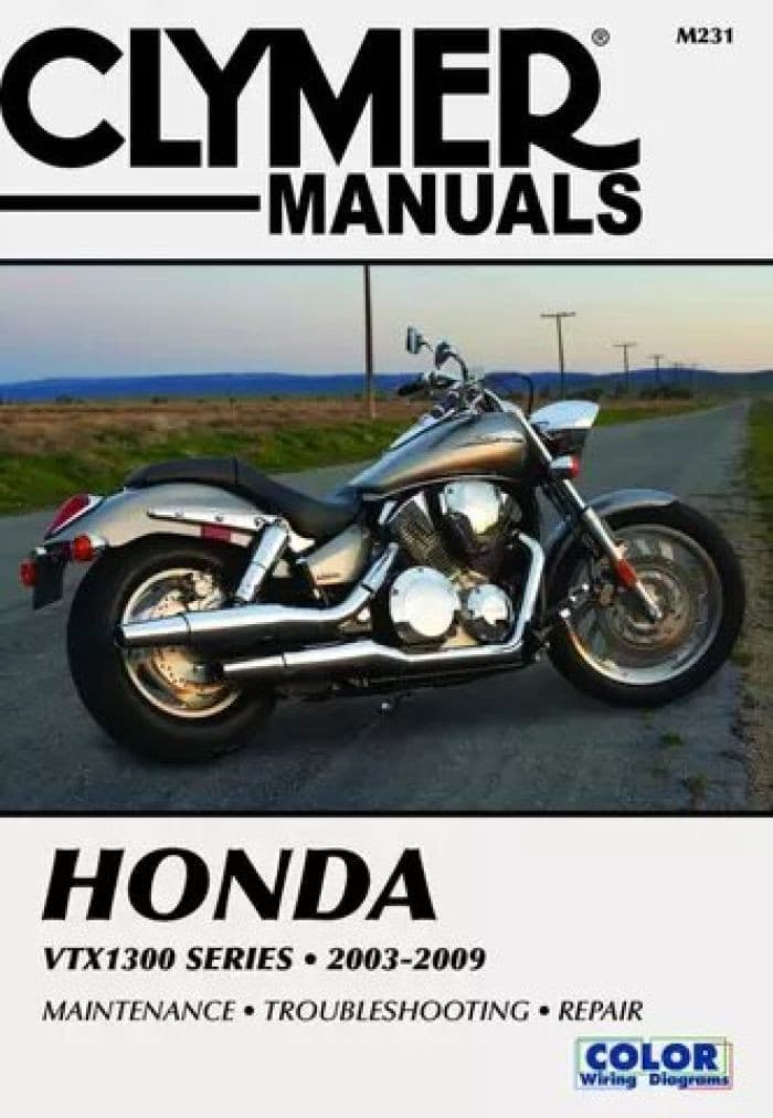 CLYMER SERVICE MANUAL HONDA VTX1300 SERIES