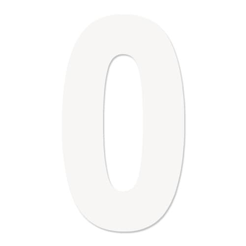 FX 2015 NUMBERS PRO 4" WHITE 0
