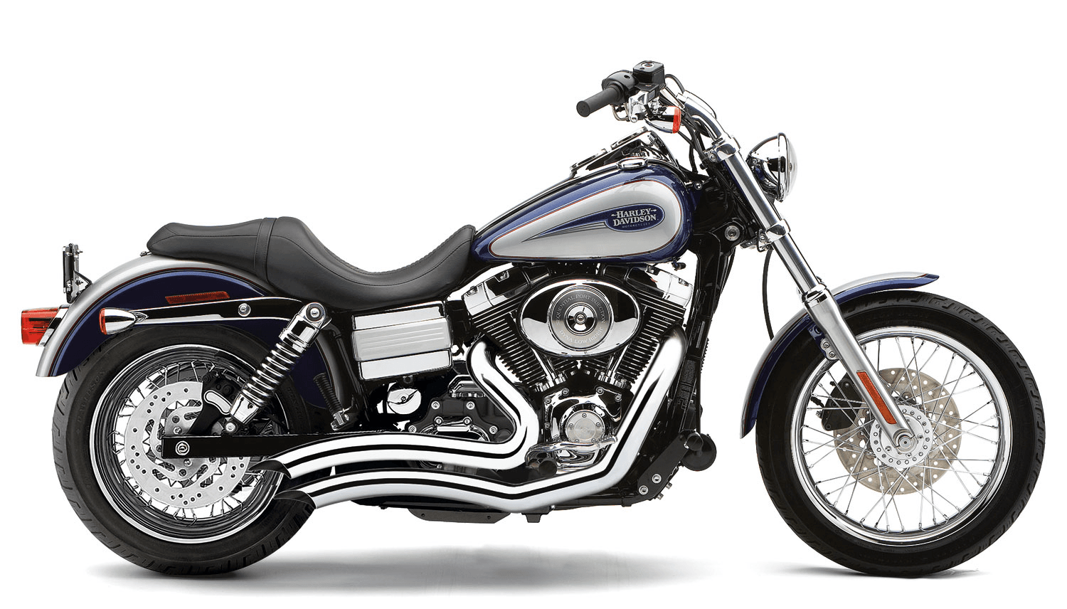 Cobra Speedster Short Swept Chrome Dyna/Fld 12-17