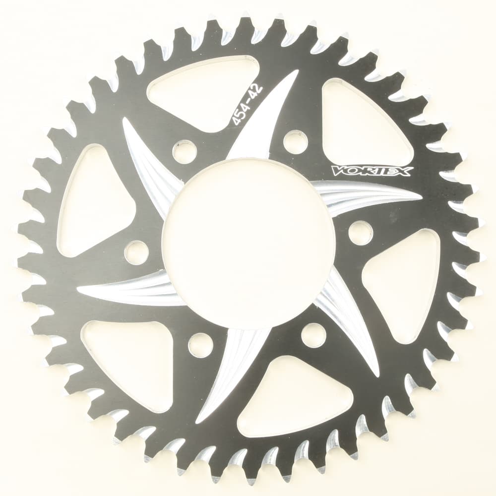 Vortex Rear CAT5 Sprocket Aluminum 42T-525 Black Kawasaki