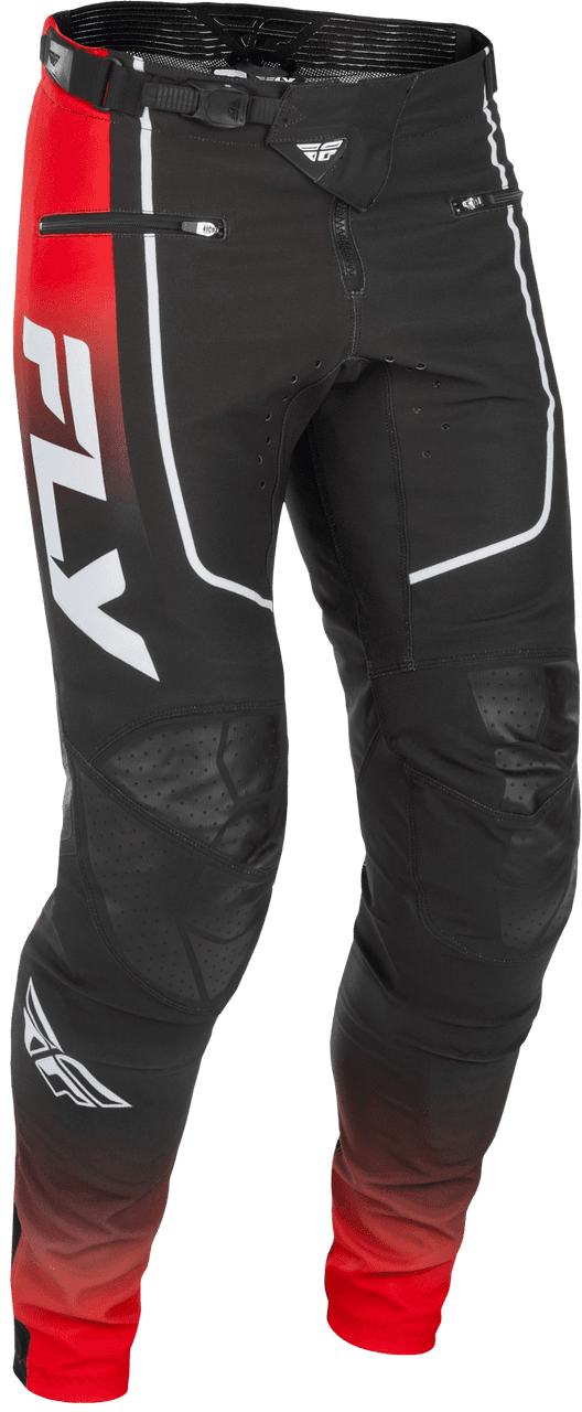 Fly Racing Youth Rayce Bicycle Pants Red/Black/White Size 20
