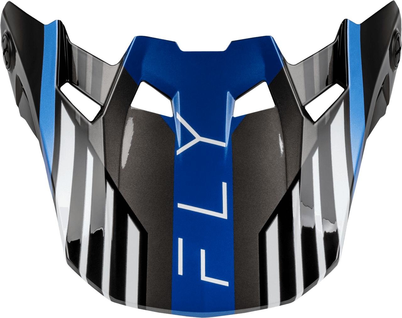 Fly Racing Formula Cc Strike Visor Black/Blue/Grey/White YL/SM
