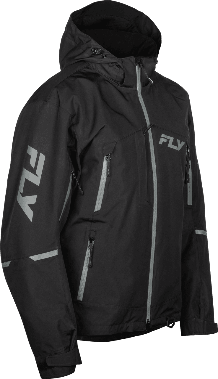 Fly Racing Incline Jacket Black/Grey MD