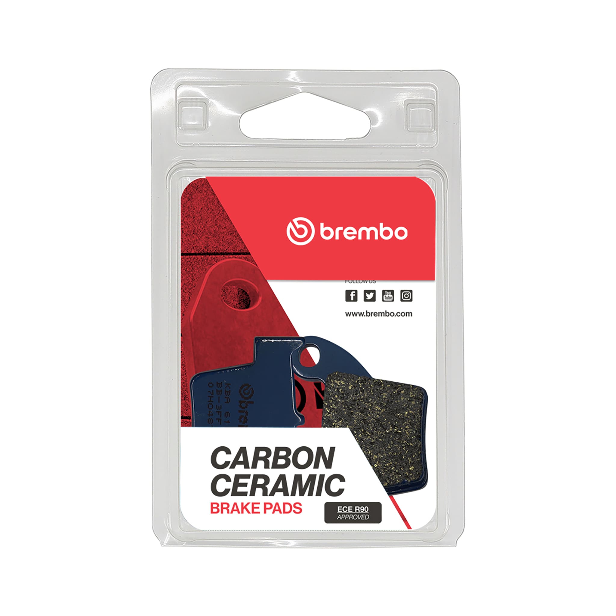 Brembo Prime TT Brake Pads Carbon Ceramic