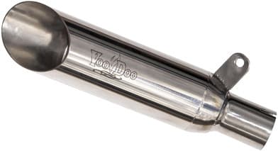 SLIP-ON SUZ POLISHED SINGLE GSX-R1000