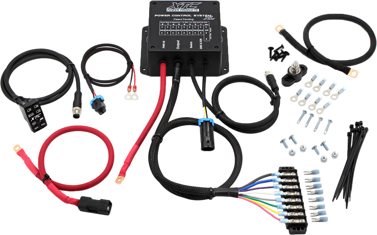 XTC Power Products 8 Switch Power Control System With Micro Switch Pad