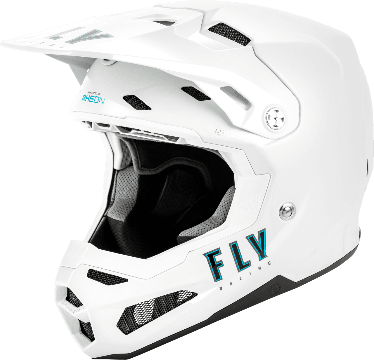 Fly Racing Formula S Carbon Solid Helmet White XL