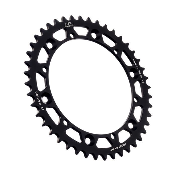 REAR ALLOY SPROCKET BLACK 44-TOOTH