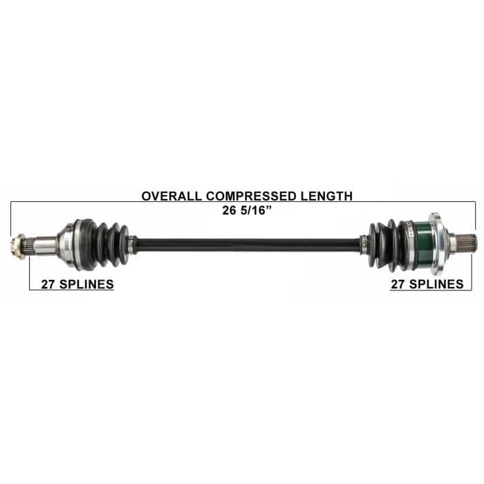 TYTANEUM OE REPLACEMENT CV AXLE ARCTIC CAT REAR LEFT / RIGHT