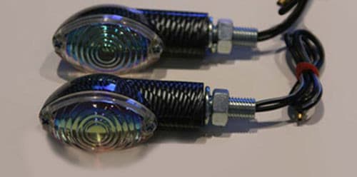 MARKER LIGHTS, MINI-STALK, ULTRA SMALL, CARBN (S/F) RNBW
