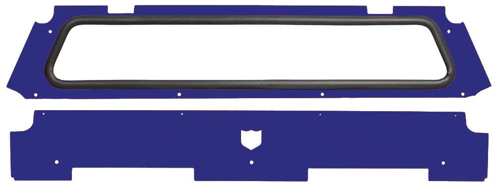Pro Armor Rear Windshield Polaris Blue