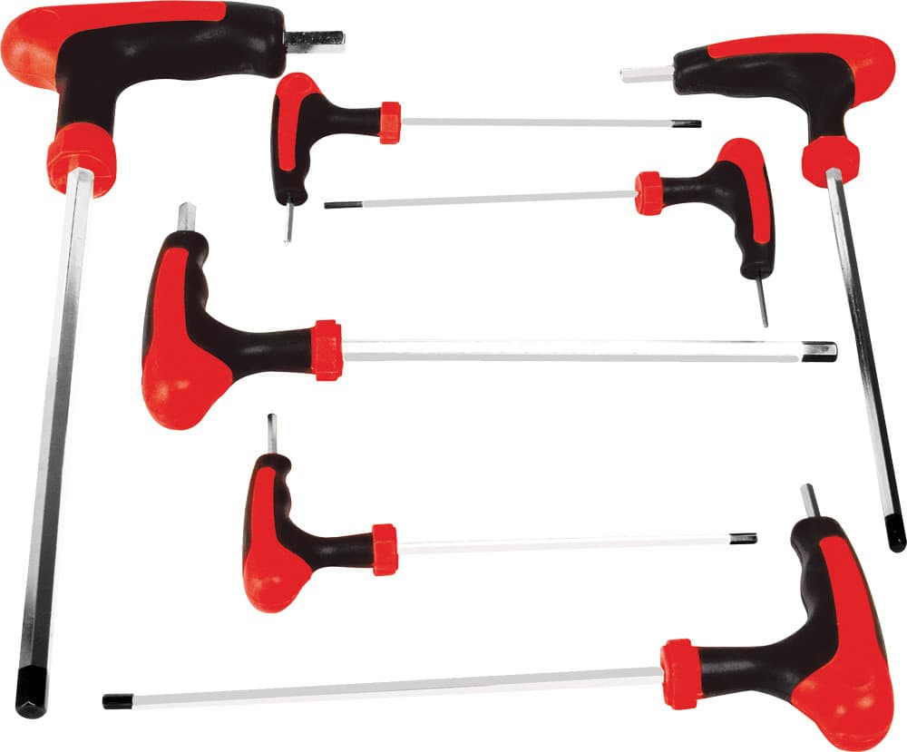 Performance Tool 7 Pc Sae T-Handle Set Hex