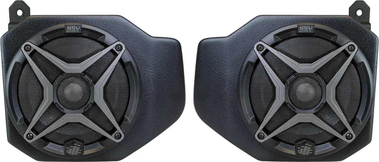 Ssv Works Front Kick Panel Speaker Kit Polaris
