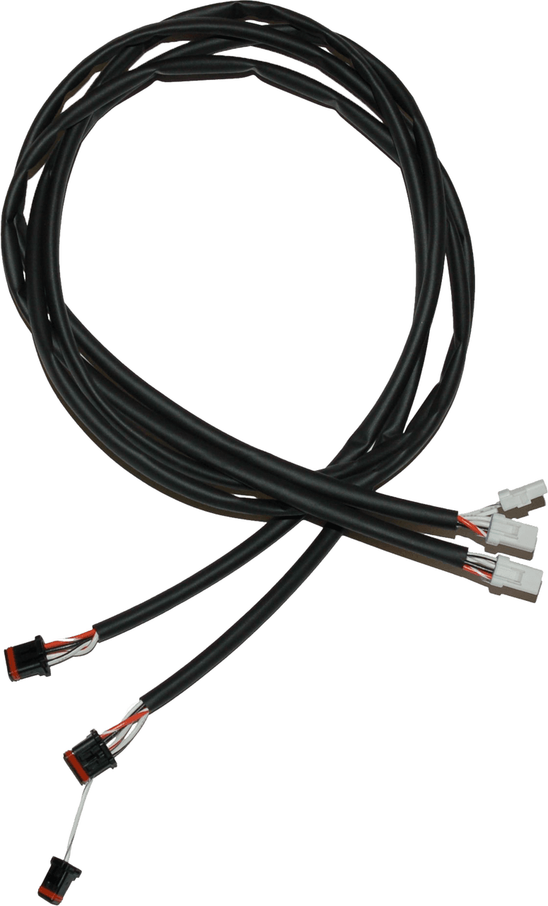 Namz Custom Cycle Hbar Control Cmplt Harness 48" Plugnplay 14-UP Baggers