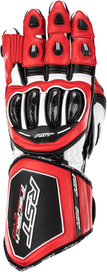 RST Tractech Evo 4 CE Glove Red/White/Black XL