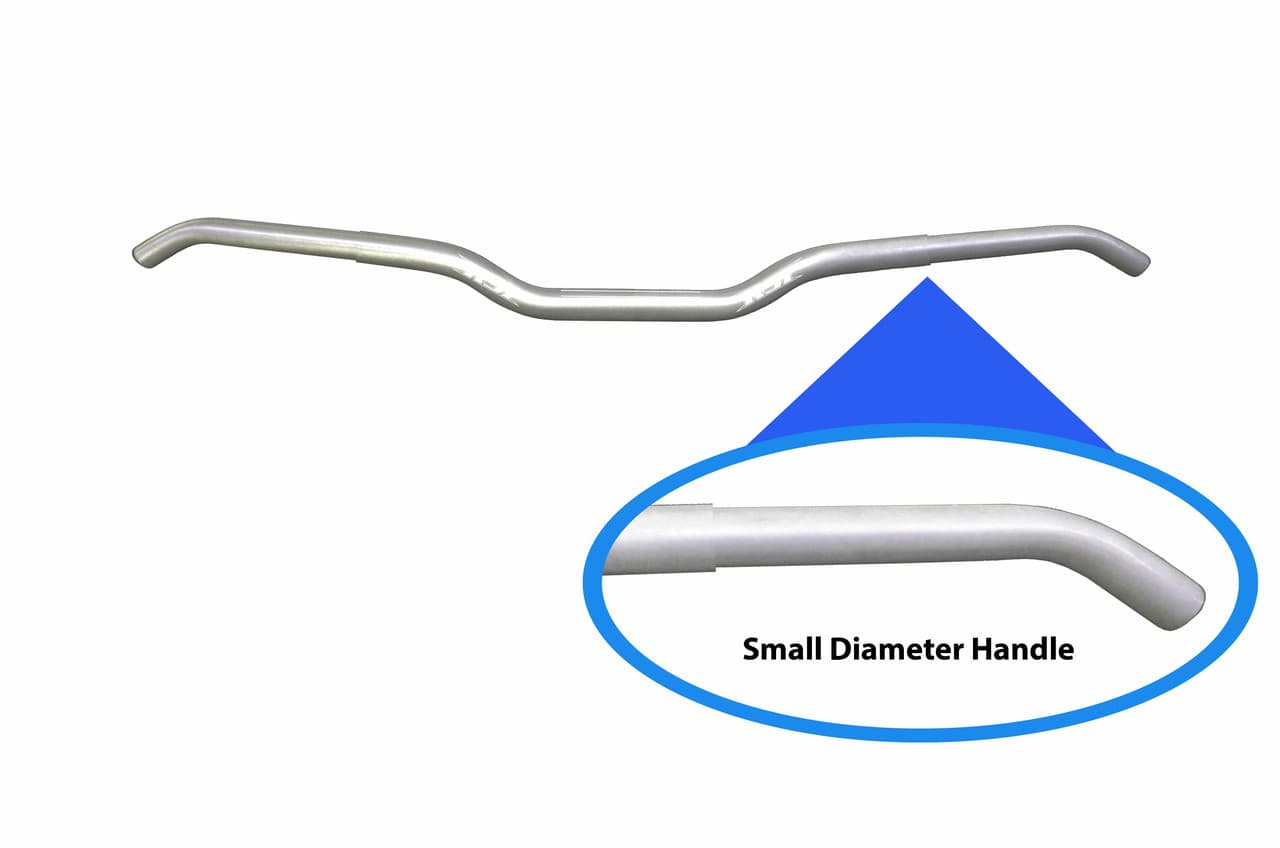 Rsi Slim Jim Narrow Handlebar Silver