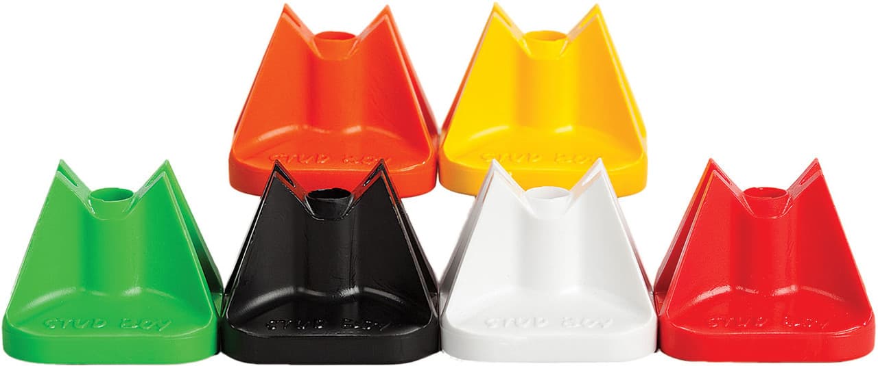 Stud Boy Super-Lite Pro Series Single Backers .75" 24/Pack Grey