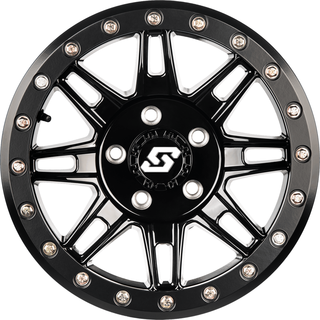 Sedona Clutch Bdlk Wheel 14X7 4/137 +10MM Black