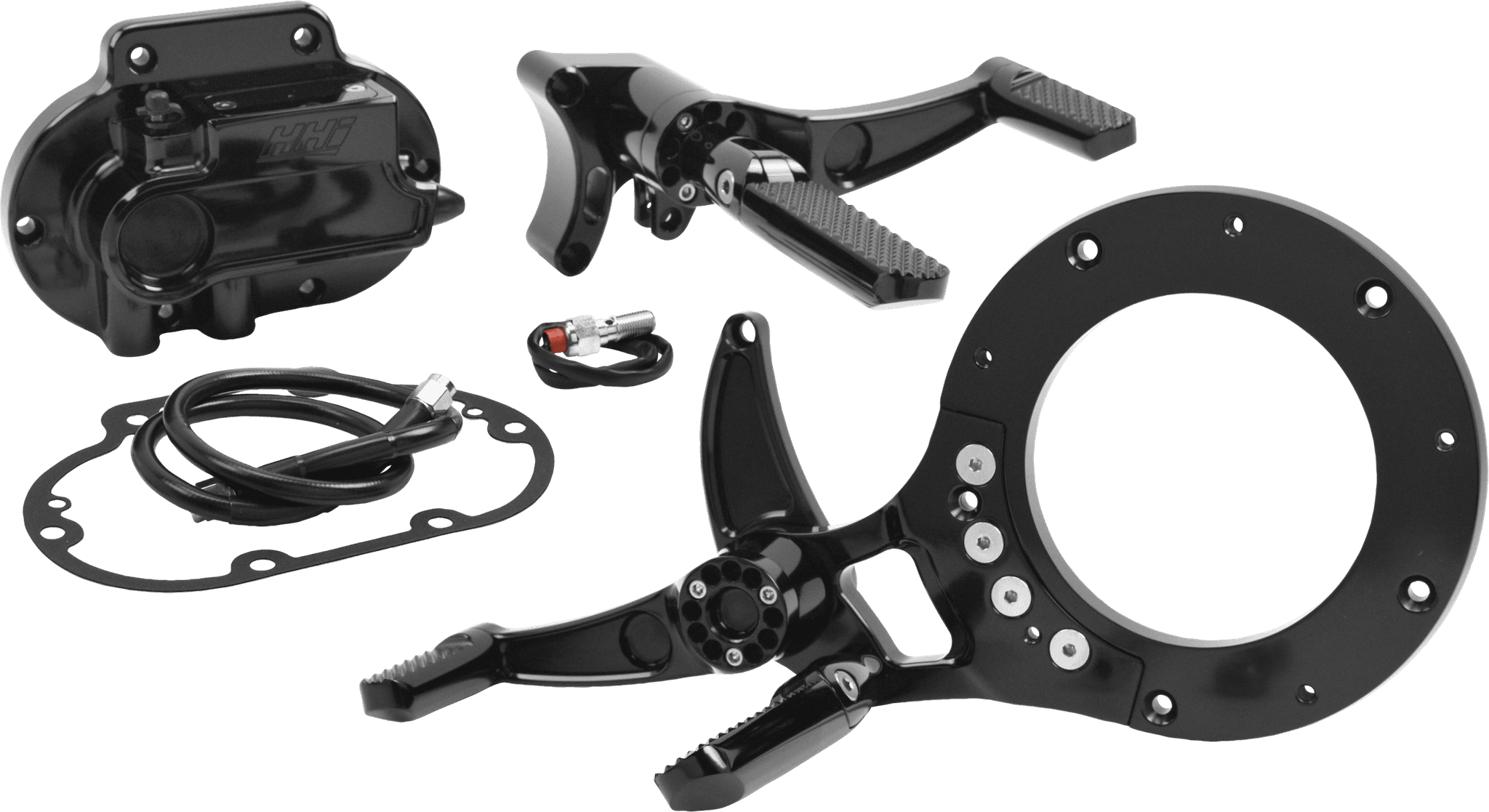 Hawg Halters Inc Mid-Control Kit Hyd Clutch Black Flh 16-20