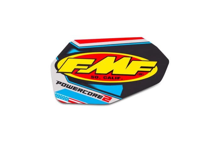 FMF POWERCORE 2 NEW VINYL DECAL REPLACEMENT