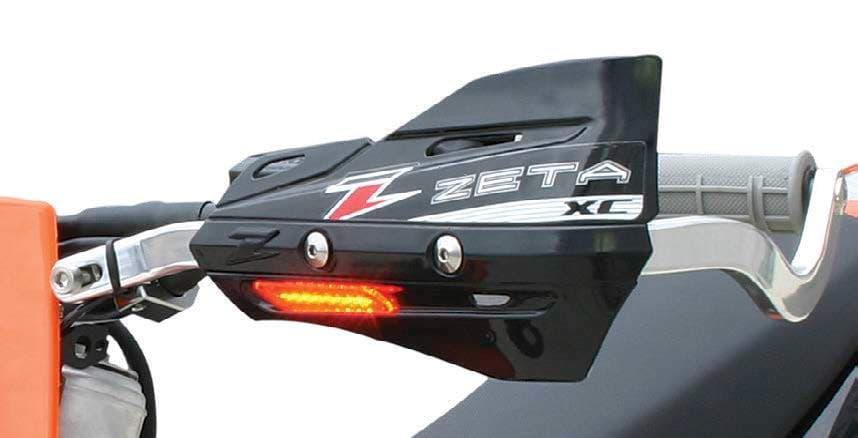 Zeta Armor-Guard Xc Protector W/Flasher Black