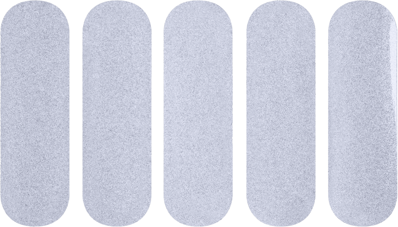 Alpinestars Reflective Grey Helmet Stickers 5PCS
