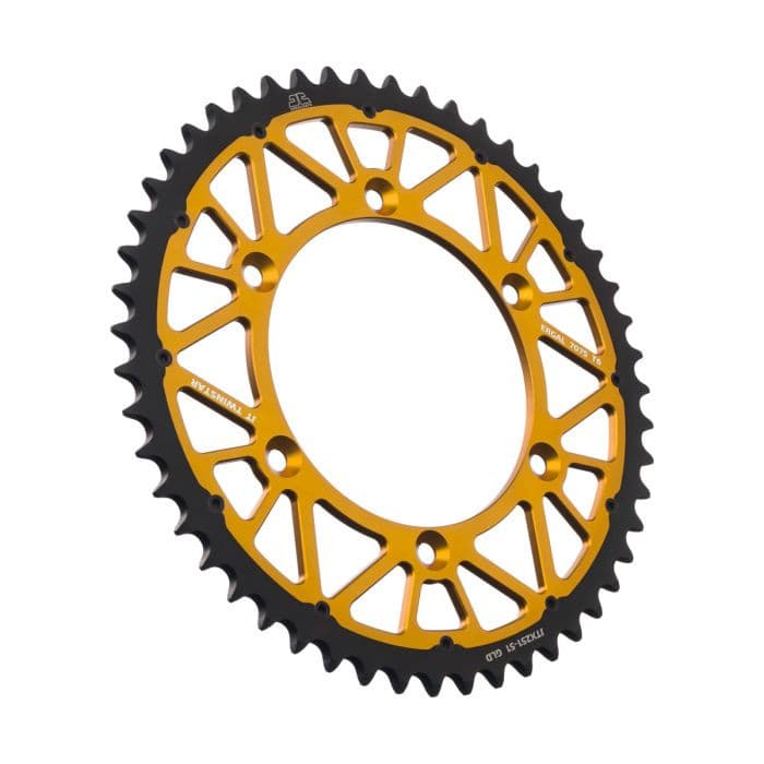 TWINSTAR SPROCKET GOLD 51-TOOTH