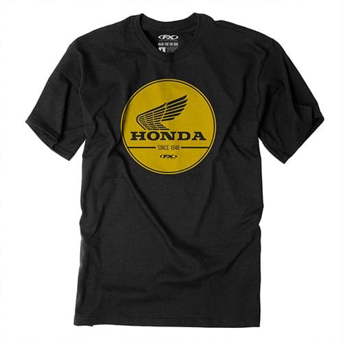 FACTORY EFFEX HONDA GOLD LABEL T- SHIRT /BLACK L