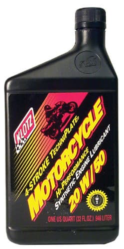 Klotz Motorcycle Techniplate 20W50 32OZ
