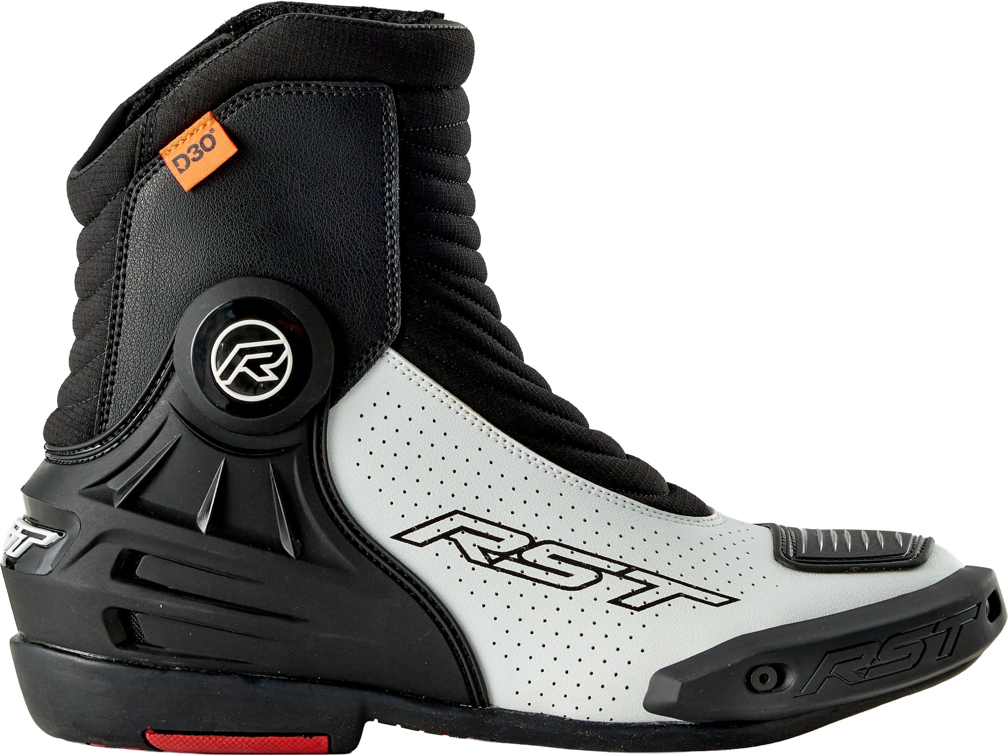 RST Tractech Evo D3O Short Boot Black/White 5