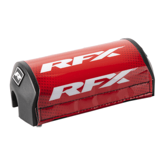RFX F7 Bar Pad 1 1/8" Red / White