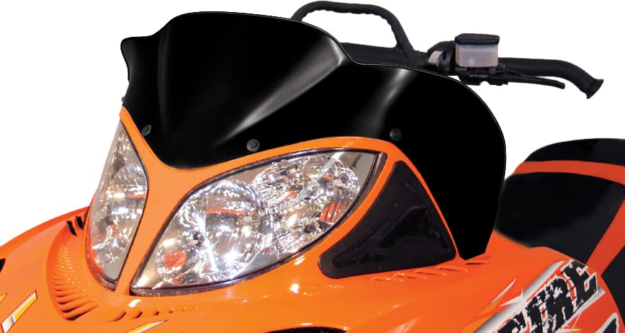 Powermadd Cobra Windshield Low Black 14" Arctic Cat M-Series