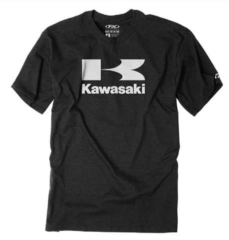 FACTORY EFFEX KAWASAKI FLYING K T- SHIRT / HTHR CHARCOAL XL