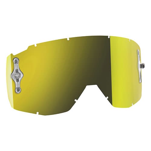 SCOTT HUSTLE/SPLIT WORKS LENS YELLOW CHROME