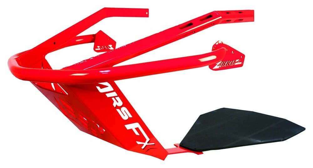 Zbroz Red Front Bumper Polaris Snowmobile