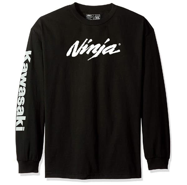FACTORY EFFEX KAWASAKI NINJA LONG SLEEVE T-SHIRT / BLACK (M)