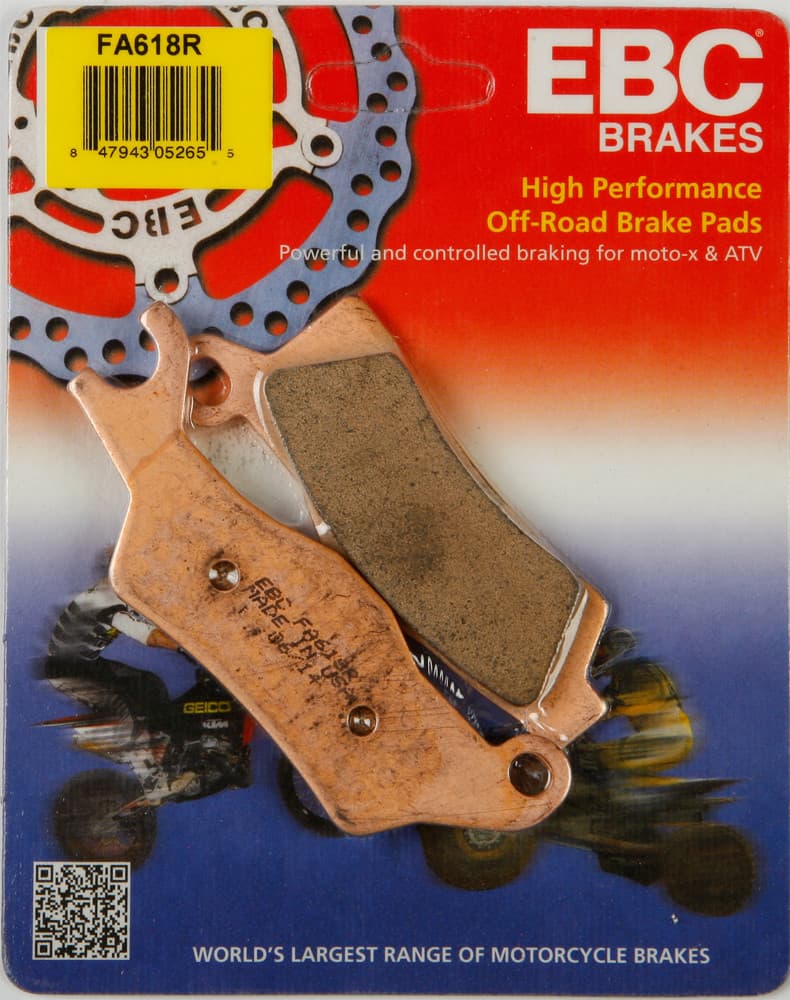 EBC Brake Pads FA618R Sintered R Series
