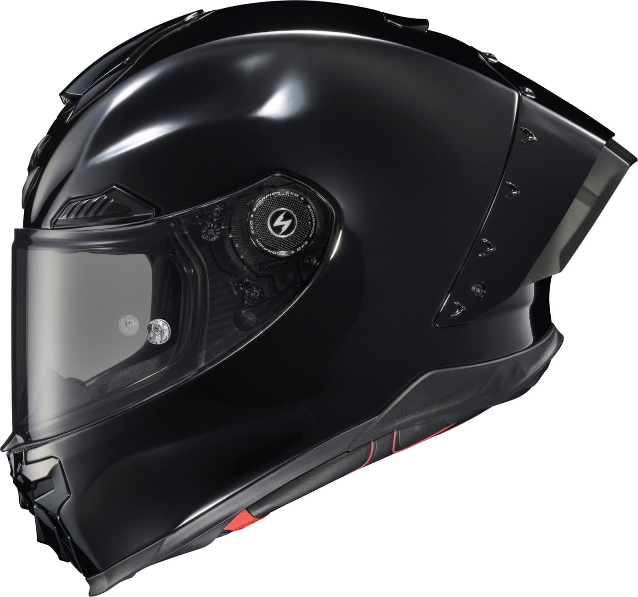 Scorpion Exo Apex Exo-Warp Full Face Helmet Gloss Black 2X