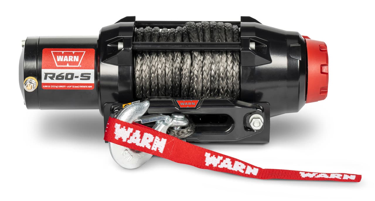 Warn R60-S Synthtic Rope Winch
