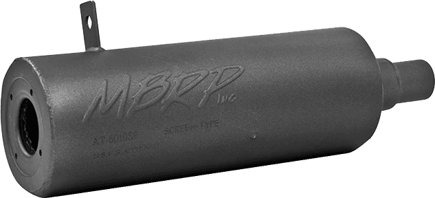 Mbrp Single Slip-On System W/ 4.25" Sport Muffler Black