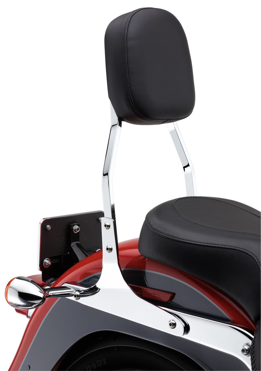 Cobra Standard Sissy Bar Round Black Flstf 07-17 Fxst/S/B 06-10