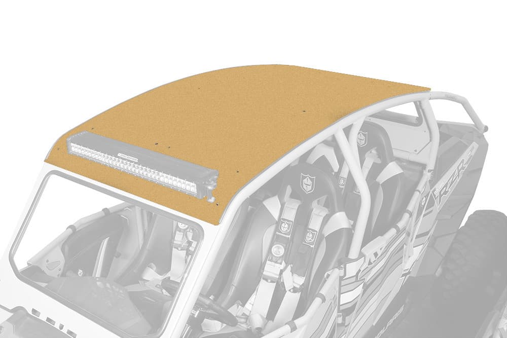 Pro Armor Asylum Roof W/Light Bar Pocket Gold Matte
