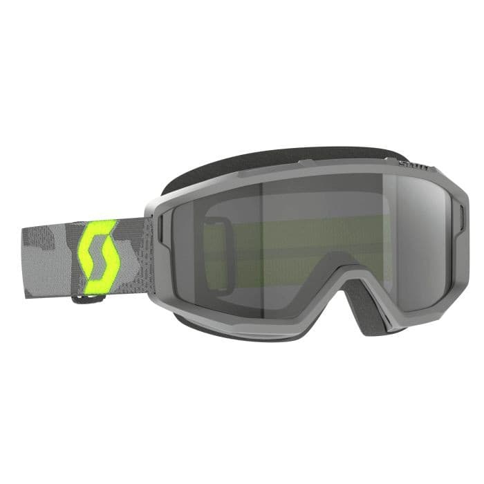 SCOTT PRIMAL SAND DUST LIGHT GREY/NEON YELLOWDARK GREY LENS