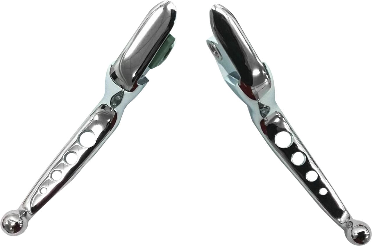 4 HOLE LEVER SET CHROME SOFTAIL 15-24 CABLE