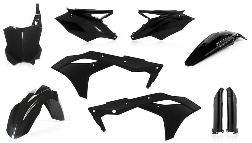 Acerbis Full Plastic Kit Black