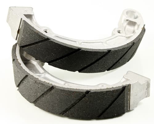 EMGO BRAKE SHOES W/GROOVES KAWASAKI 41048-1077