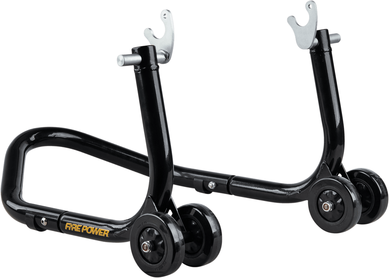 Fire Power Front/Rear Paddock Stand Black