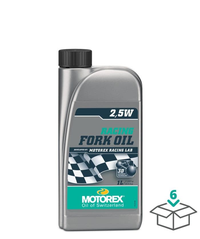 MOTOREX RACING FORK OIL 2.5W 1 LITER