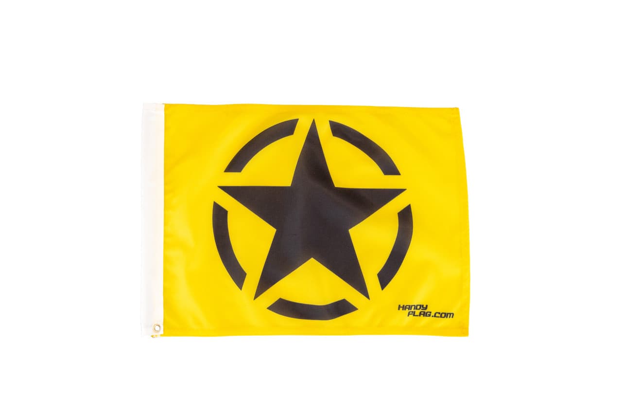 Handy Flag Star O Handy Yellow